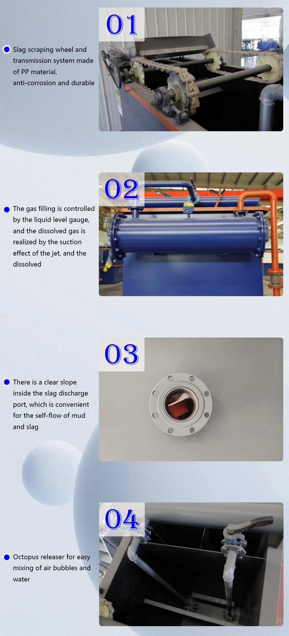 Factory Price Dissolved Air Flotation Solid Liquid Separator